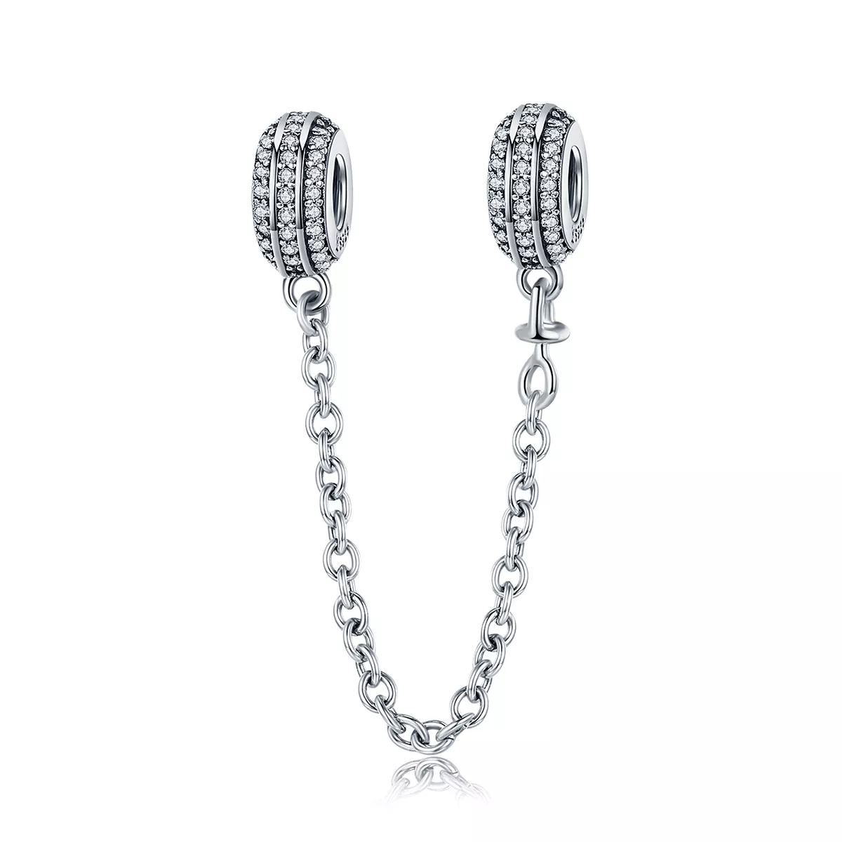 Corrente de Segurança Pavé estilo Pandora - SCC812