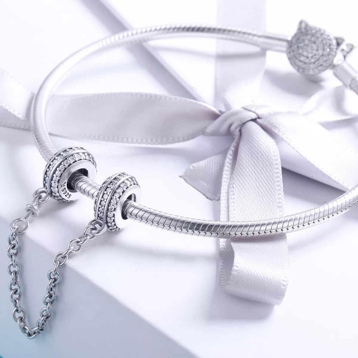 Corrente de Segurança Pavé estilo Pandora - SCC812