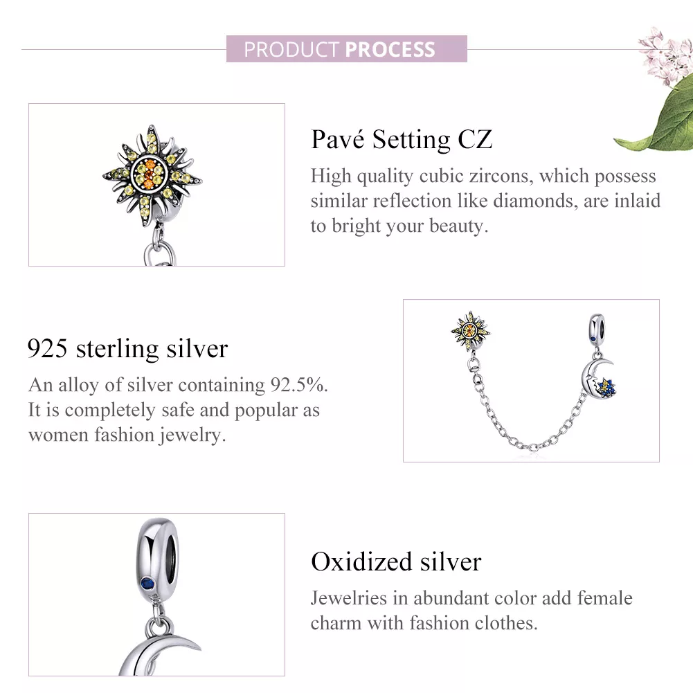 Corrente de Segurança Universo inteiro estilo Pandora - SCC1763