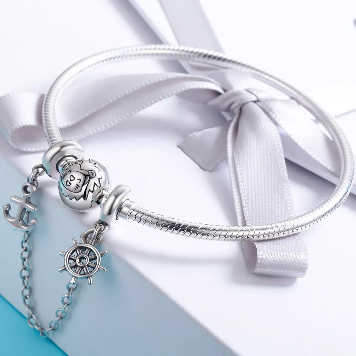 Corrente de Segurança Viagem estilo Pandora - SCC604