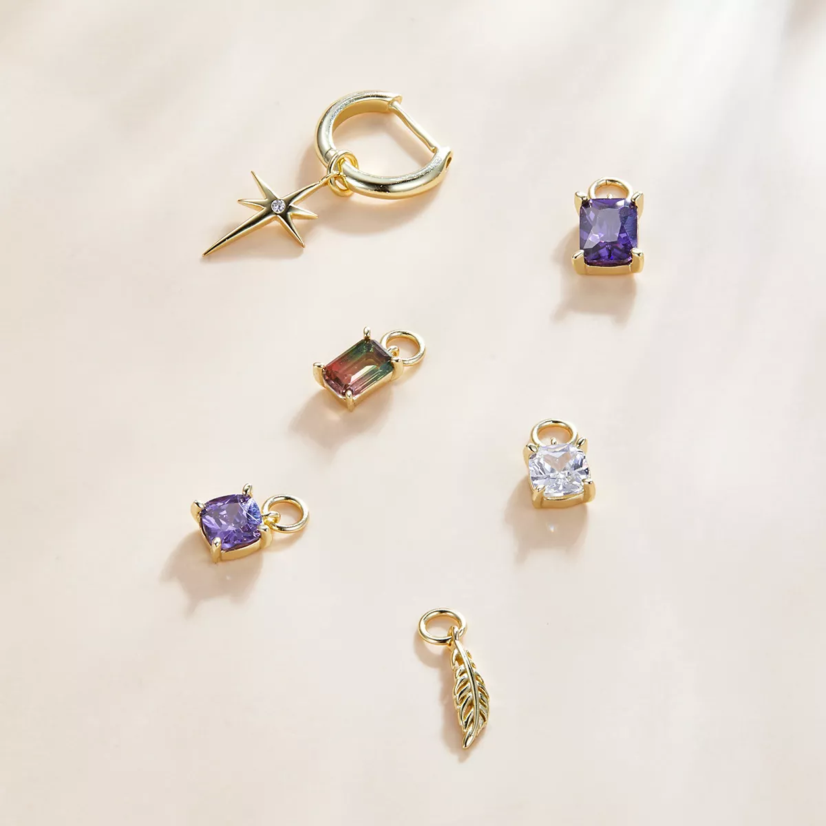 Conjunto de joias Dois tons Livre para combinar estilo Pandora - SET017