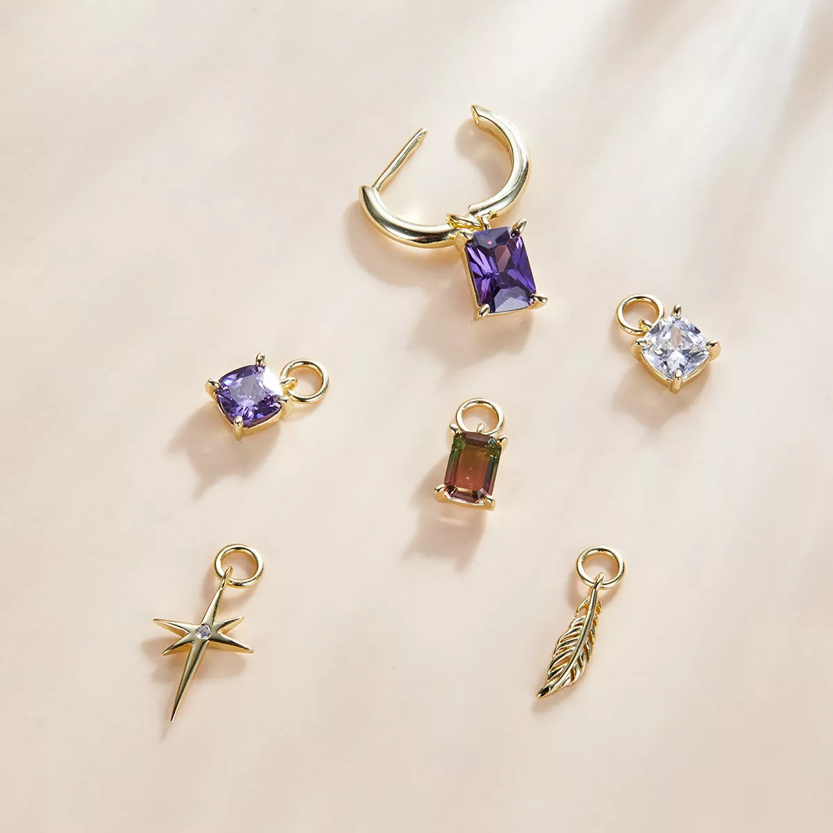 Conjunto de joias Dois tons Livre para combinar estilo Pandora - SET017