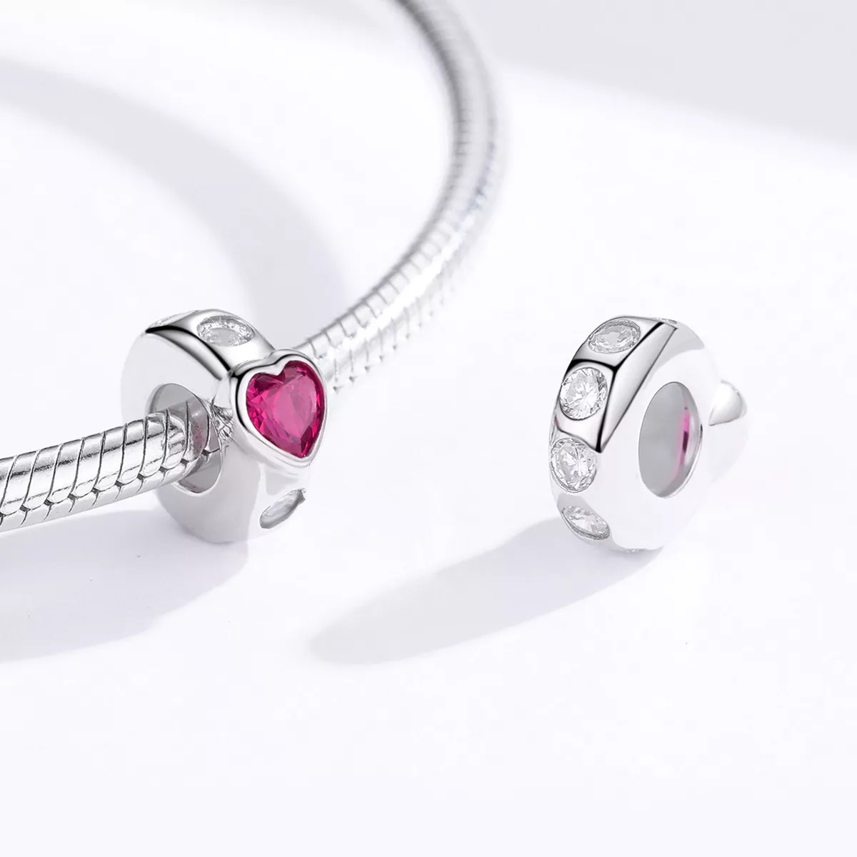 Separador Amor brilhante estilo Pandora - BSC123