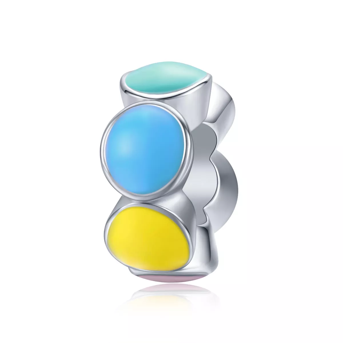 Separador Bolha de arco-íris estilo Pandora - SCC1555