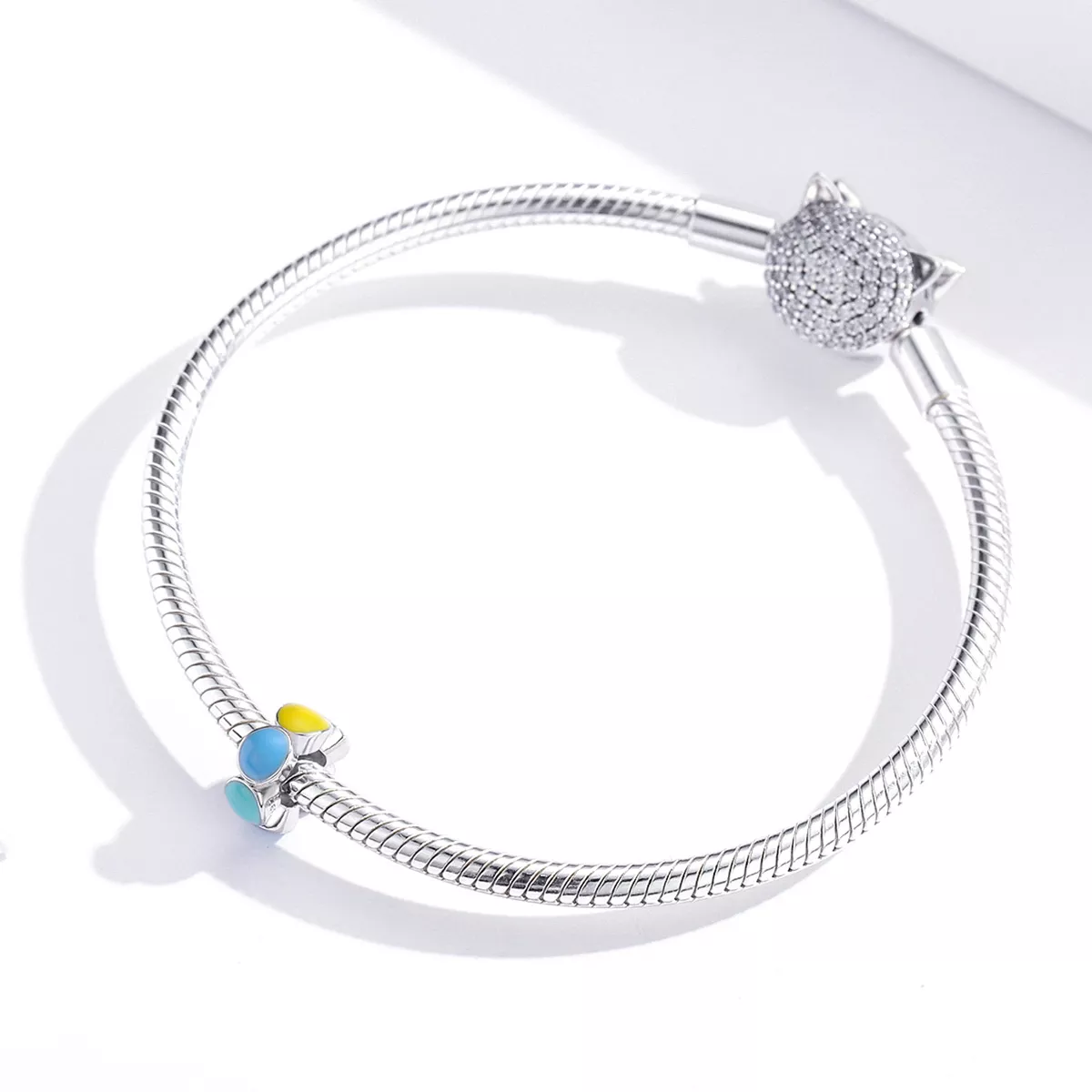 Separador Bolha de arco-íris estilo Pandora - SCC1555