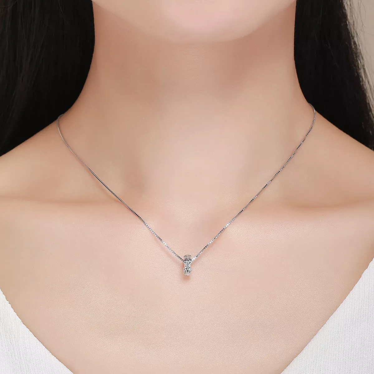 Separador Coroa de Rosa estilo Pandora - SCC596