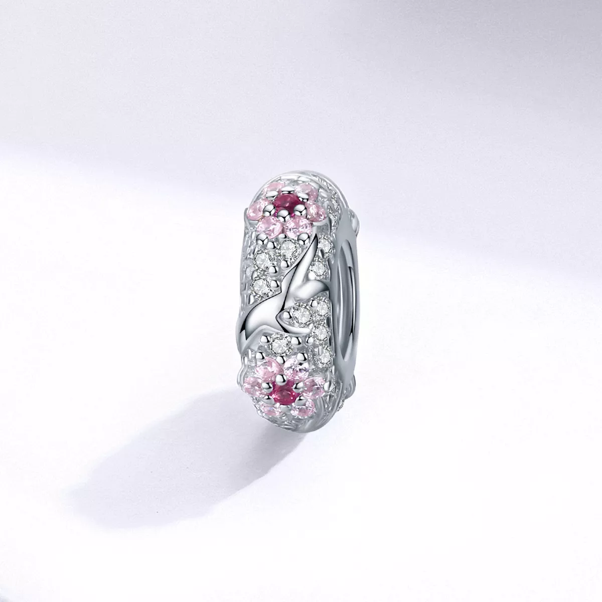 Separador Flor de ameixa estilo Pandora - BSC152