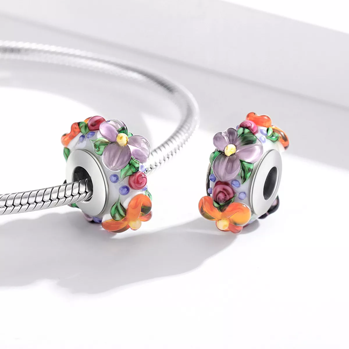 Separador Flores coloridas estilo Pandora - SCC1720