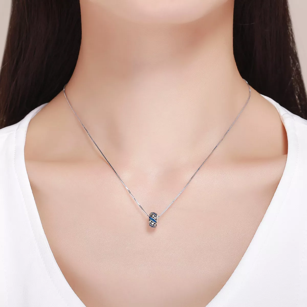 Separador O Rio Estrela Brilhante estilo Pandora - SCC636