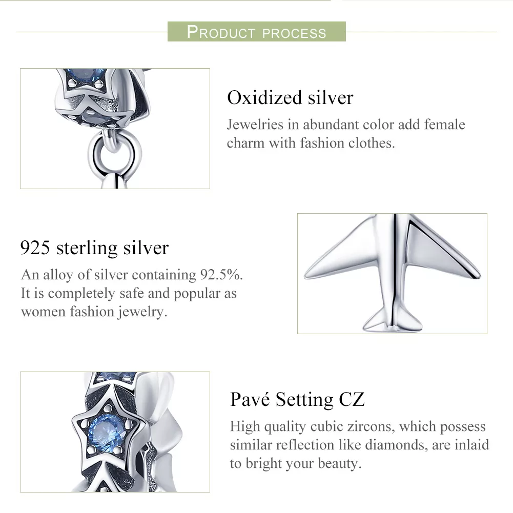 Separador Sonho de viajar estilo Pandora - SCC882