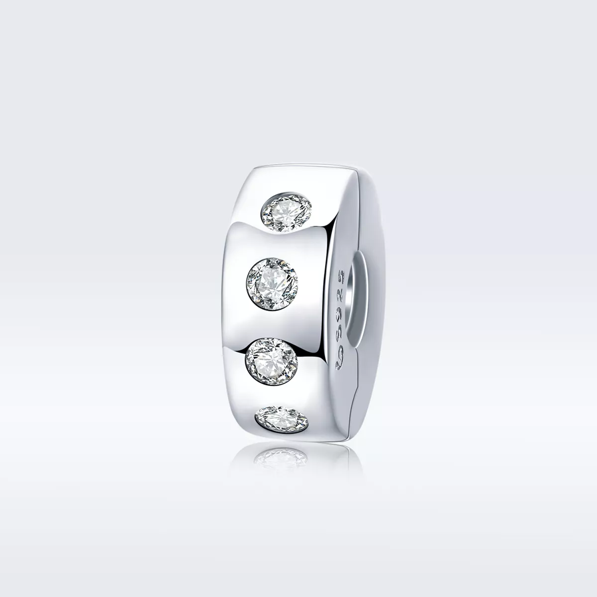 Separador zircônia cúbica estilo Pandora - BSC165
