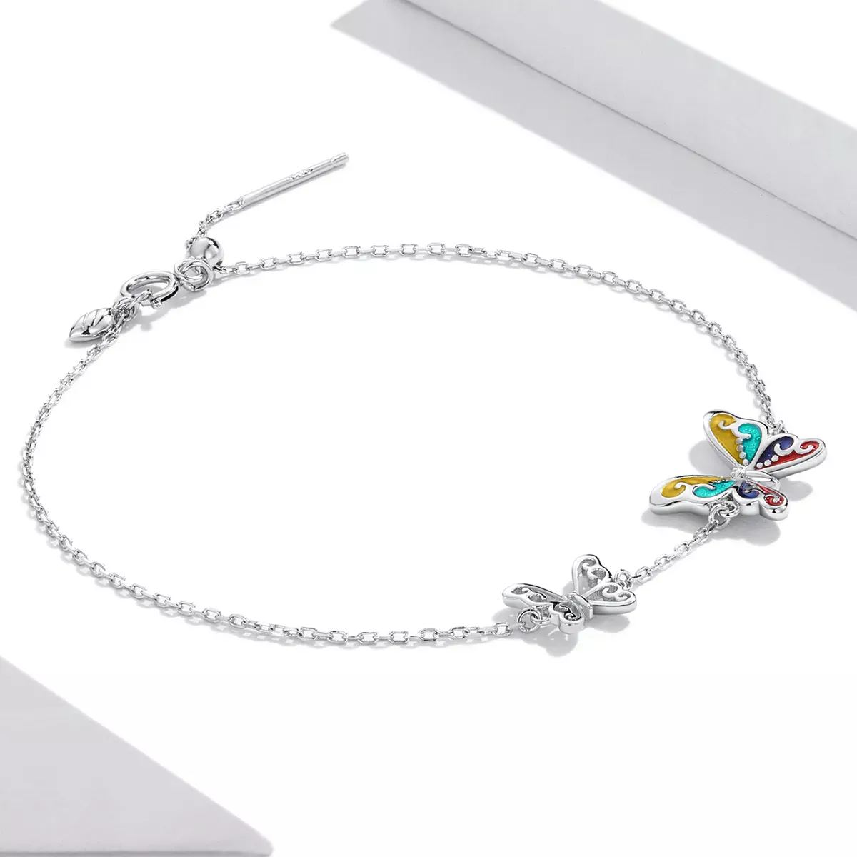 Pandora Style Brilliant Butterfly Bracelet - SCB228