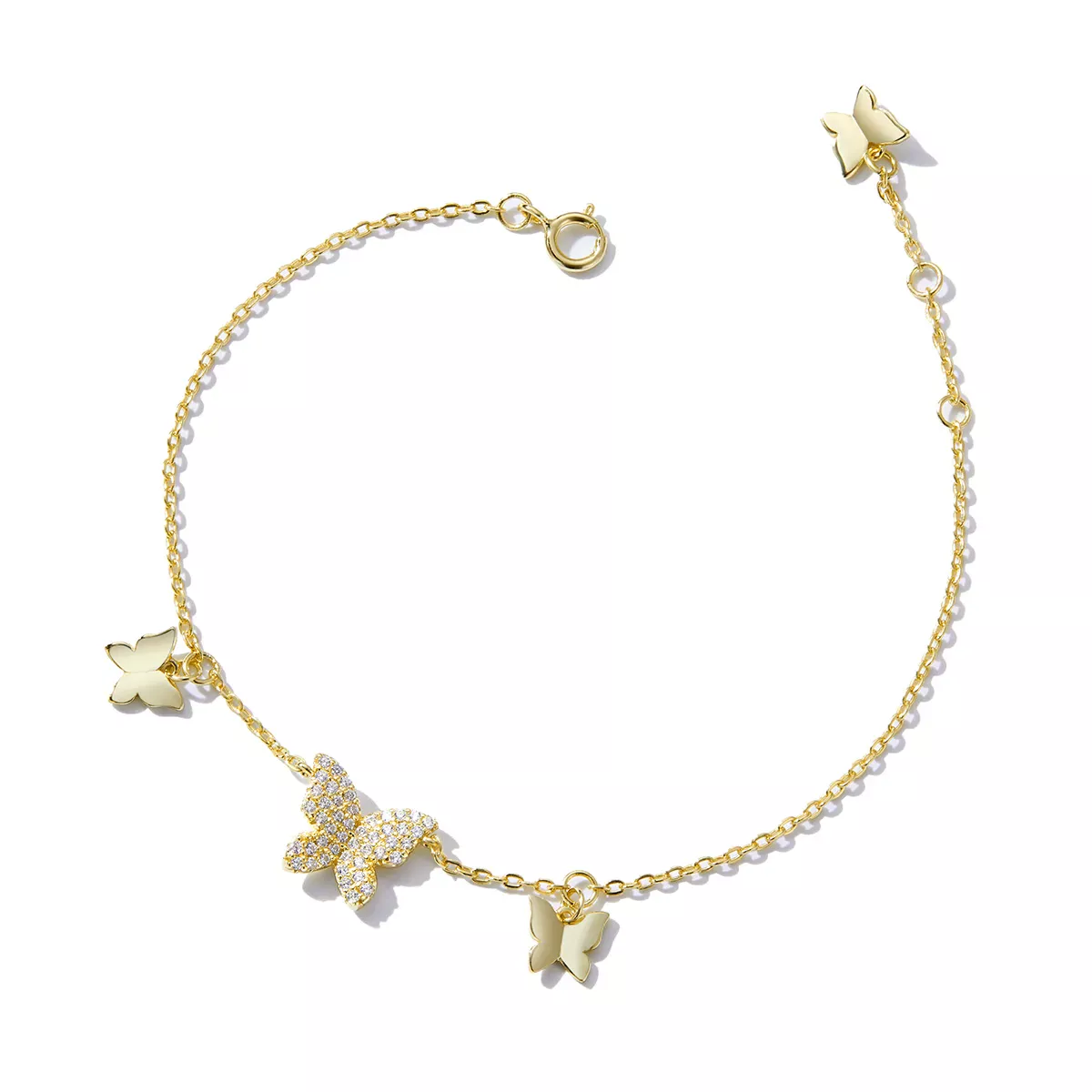 Pandora Style Butterfly Effect Bracelet - BSB064