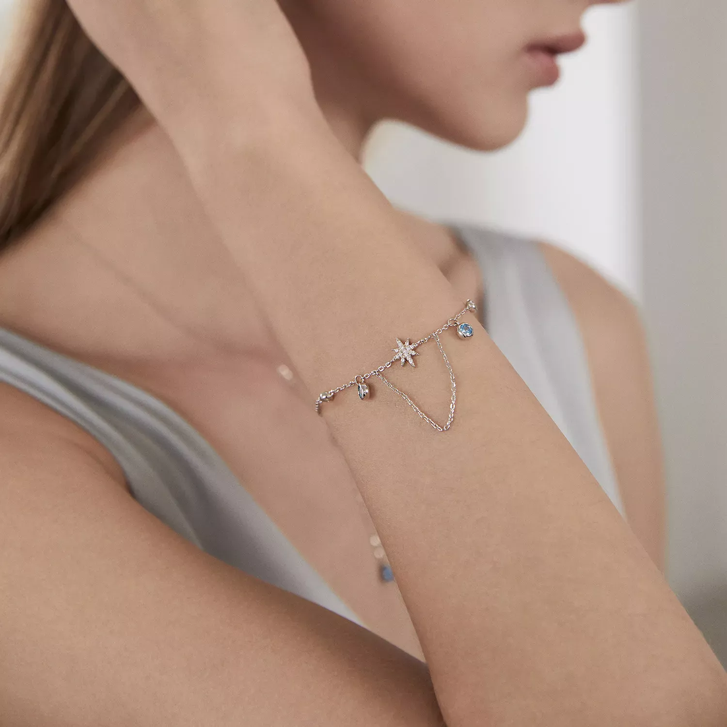 Pandora Style Chasing Light Bracelet - BSB069