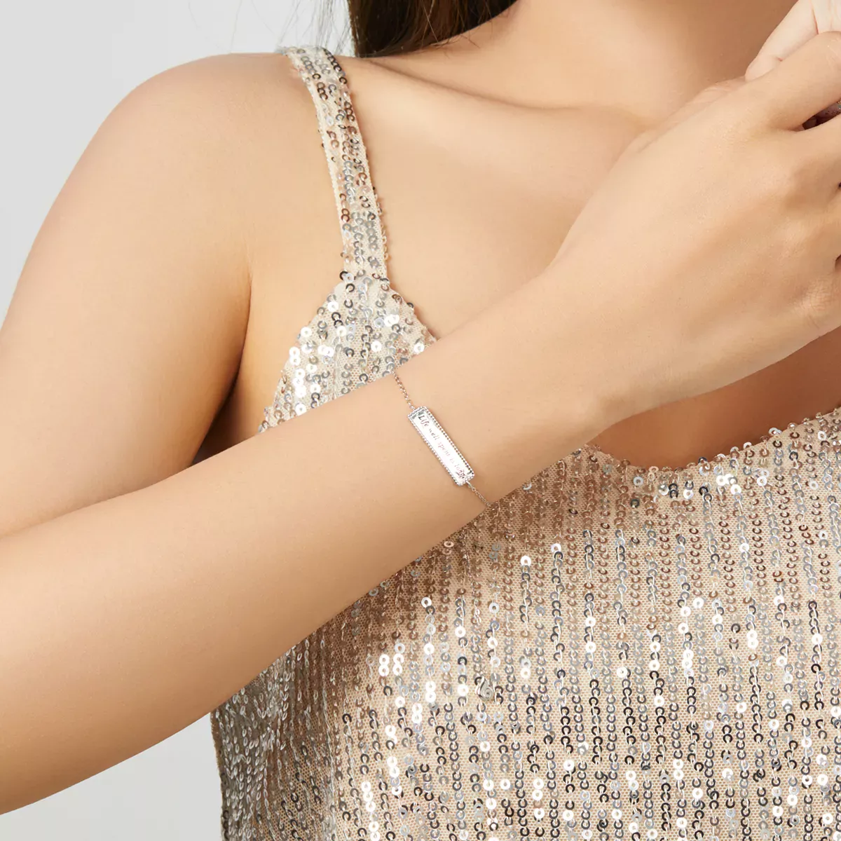 Pandora Style Life well spent is long Bracelet - BSB039