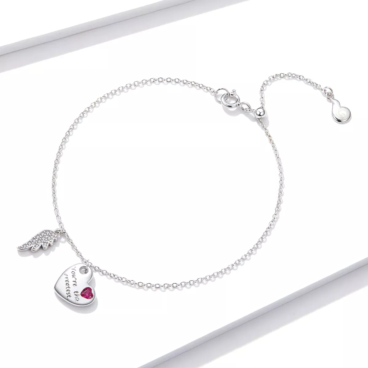 Pandora Style Love Letter Bracelet - BSB052