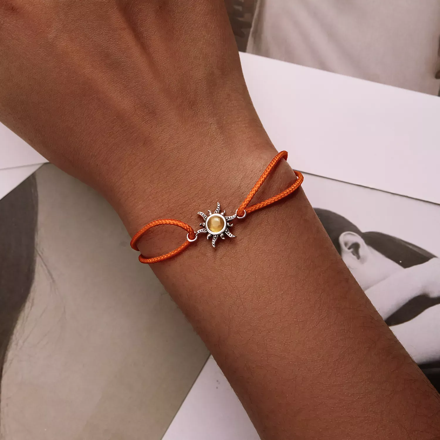 Pandora Style Orange Sun Bracelet - SCB230