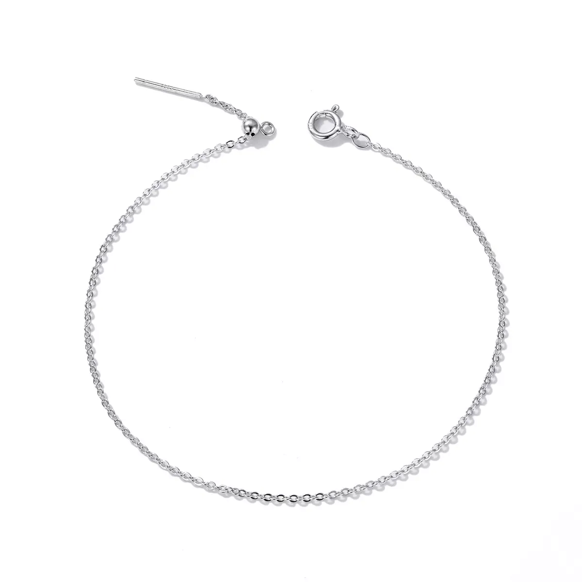 Pandora Style Simple Bead Chain Bracelet - BSB061