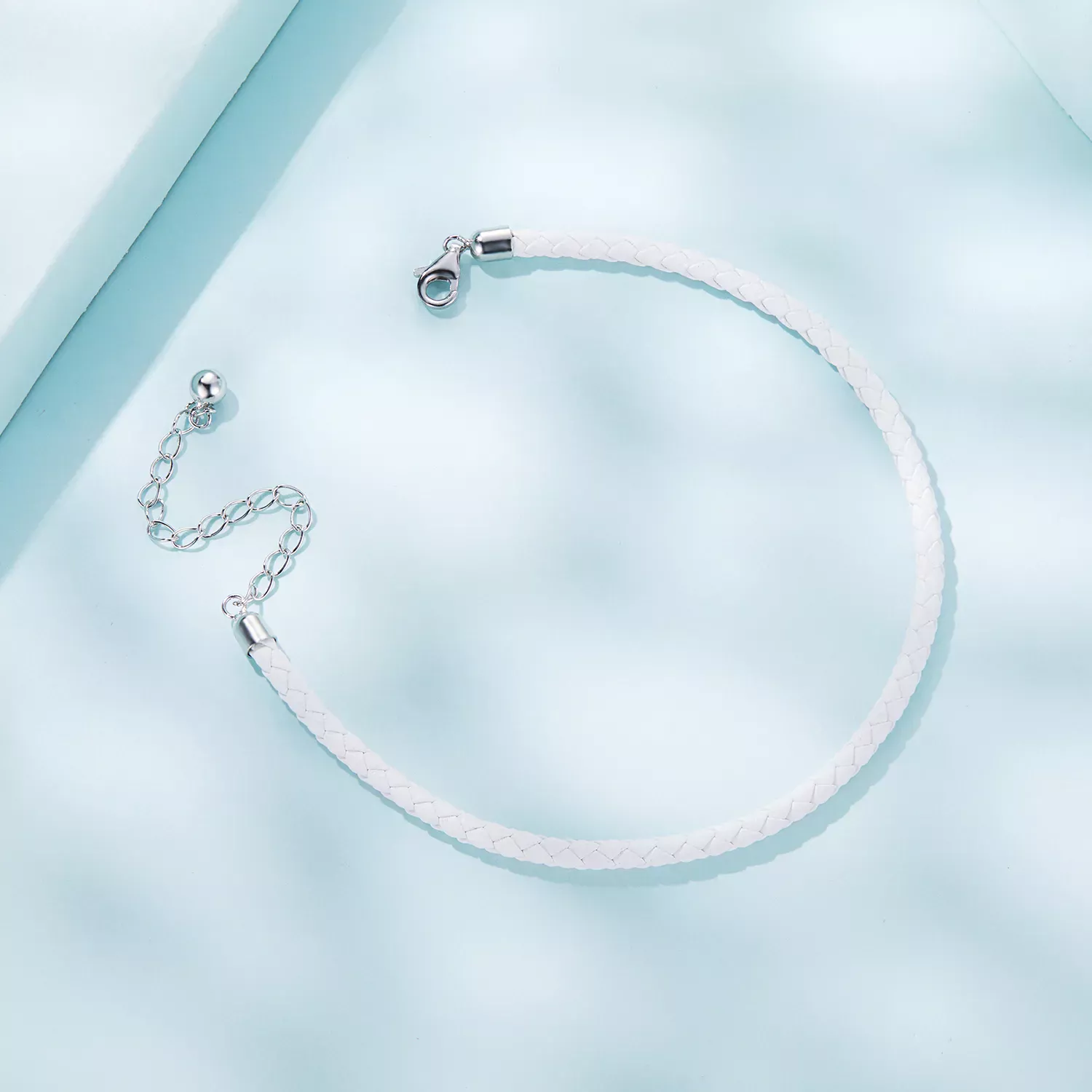 Pandora Style Simple Bracelet - SCB243-WH