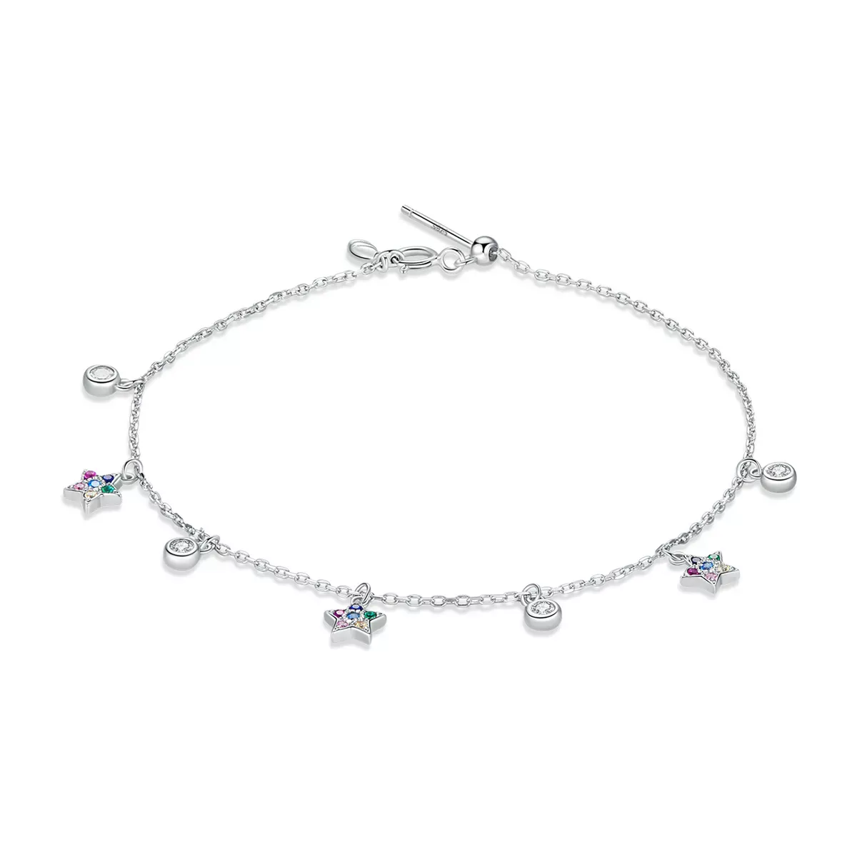 Pandora Style Star Bracelet - SCB227