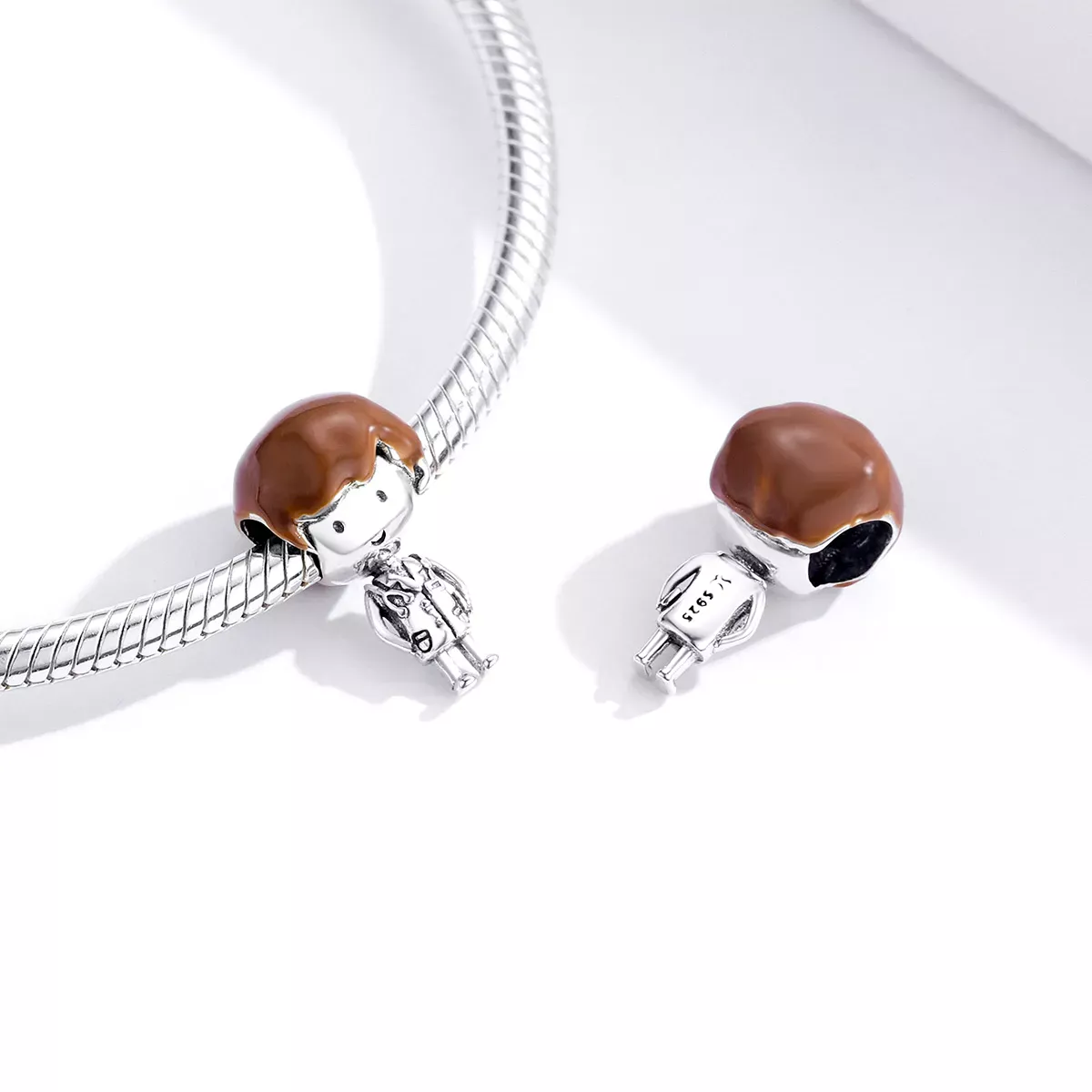 Pandora Style Angel In White Charm - SCC1549