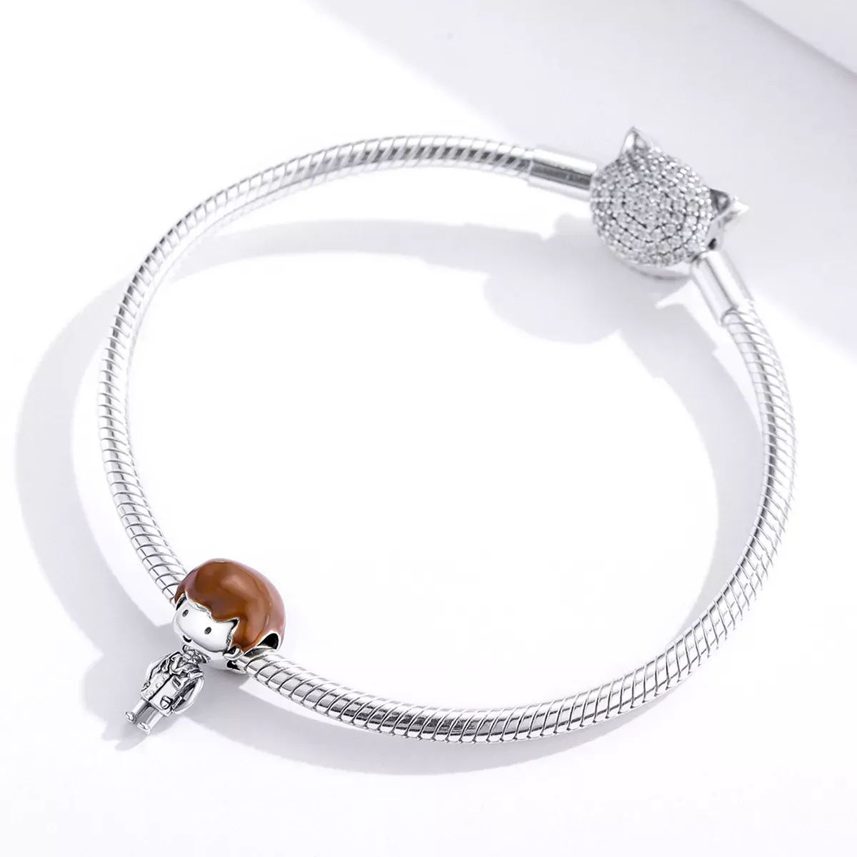 Pandora Style Angel In White Charm - SCC1549