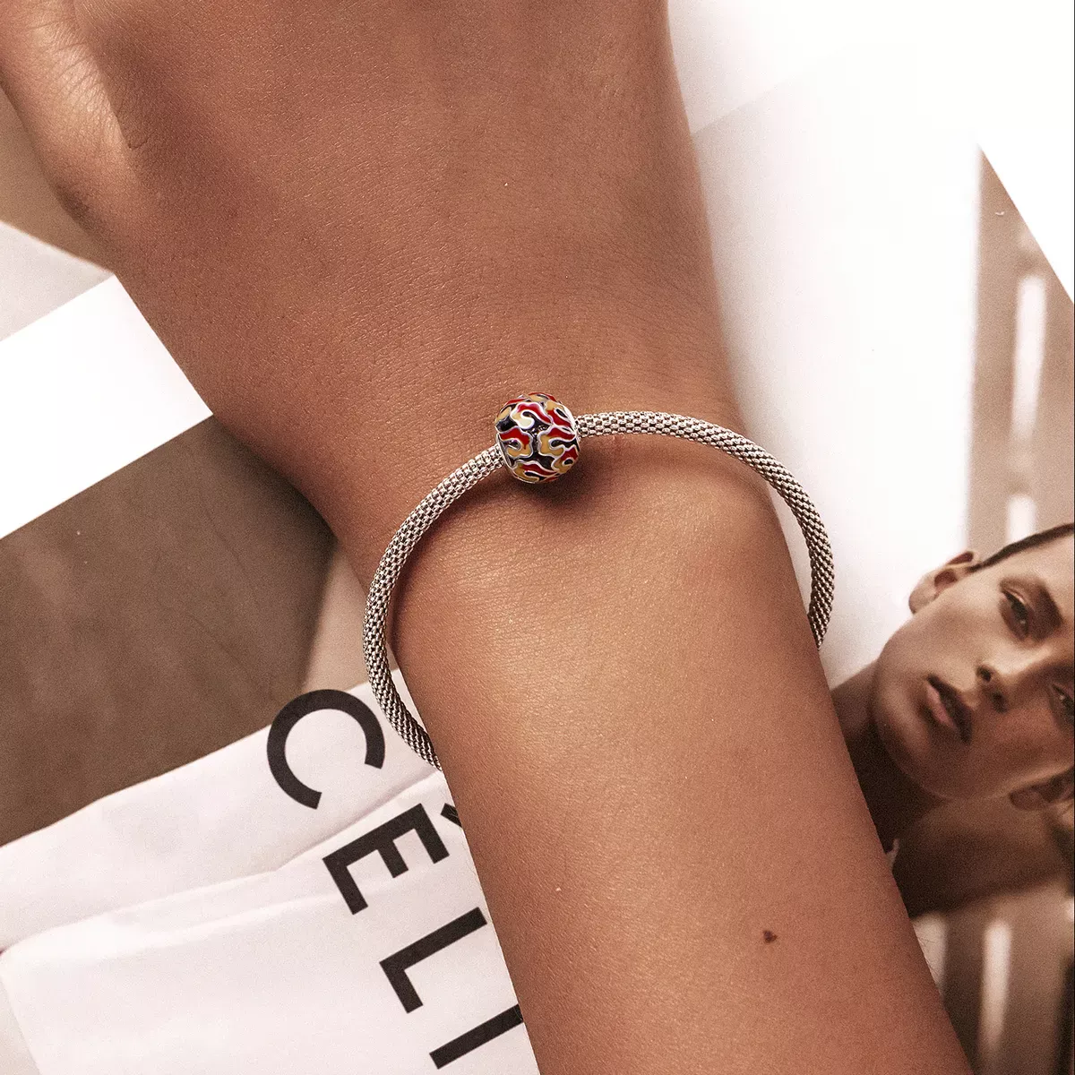 Pandora Style Auspicious Clouds Charm - SCC2067