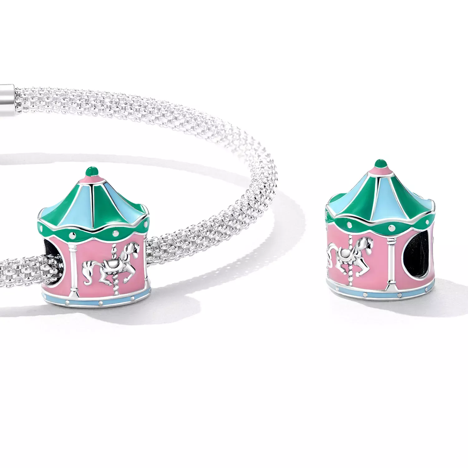 Pandora Style Carousel Charm - SCC2233