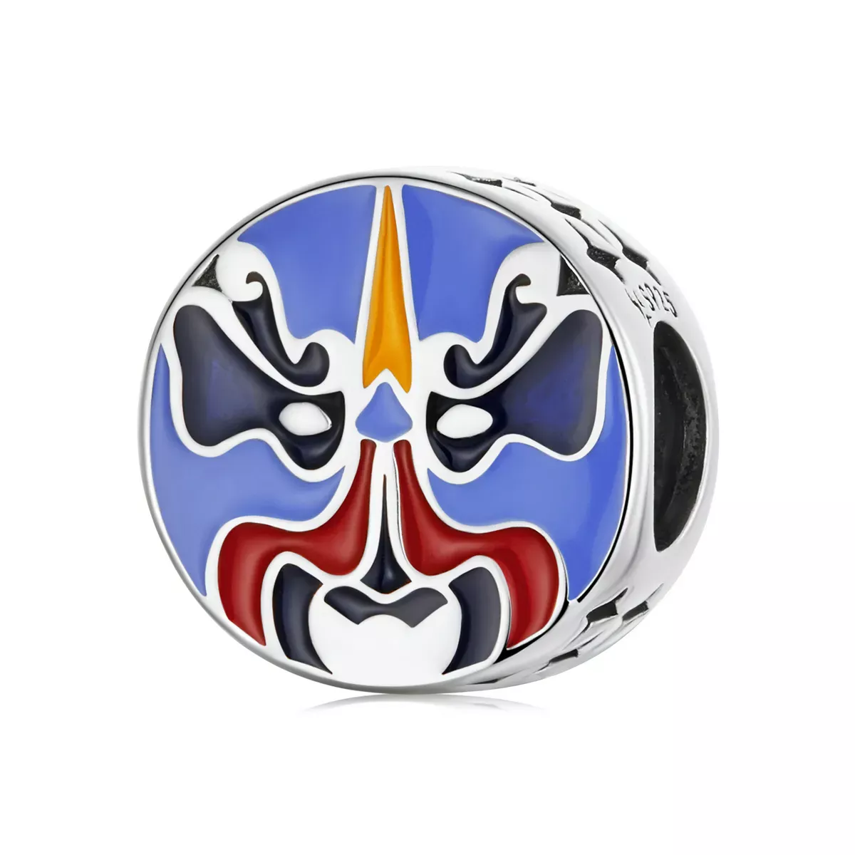 Pandora Style Chinese Opera Mask Charm - SCC2108 Pandora Style Chinese Opera Mask Charm - SCC2108