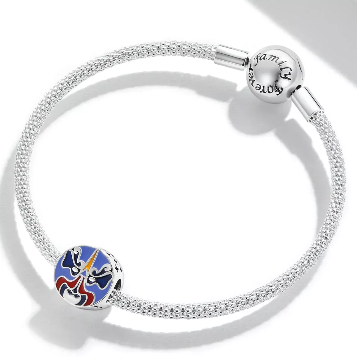 Pandora Style Chinese Opera Mask Charm - SCC2108