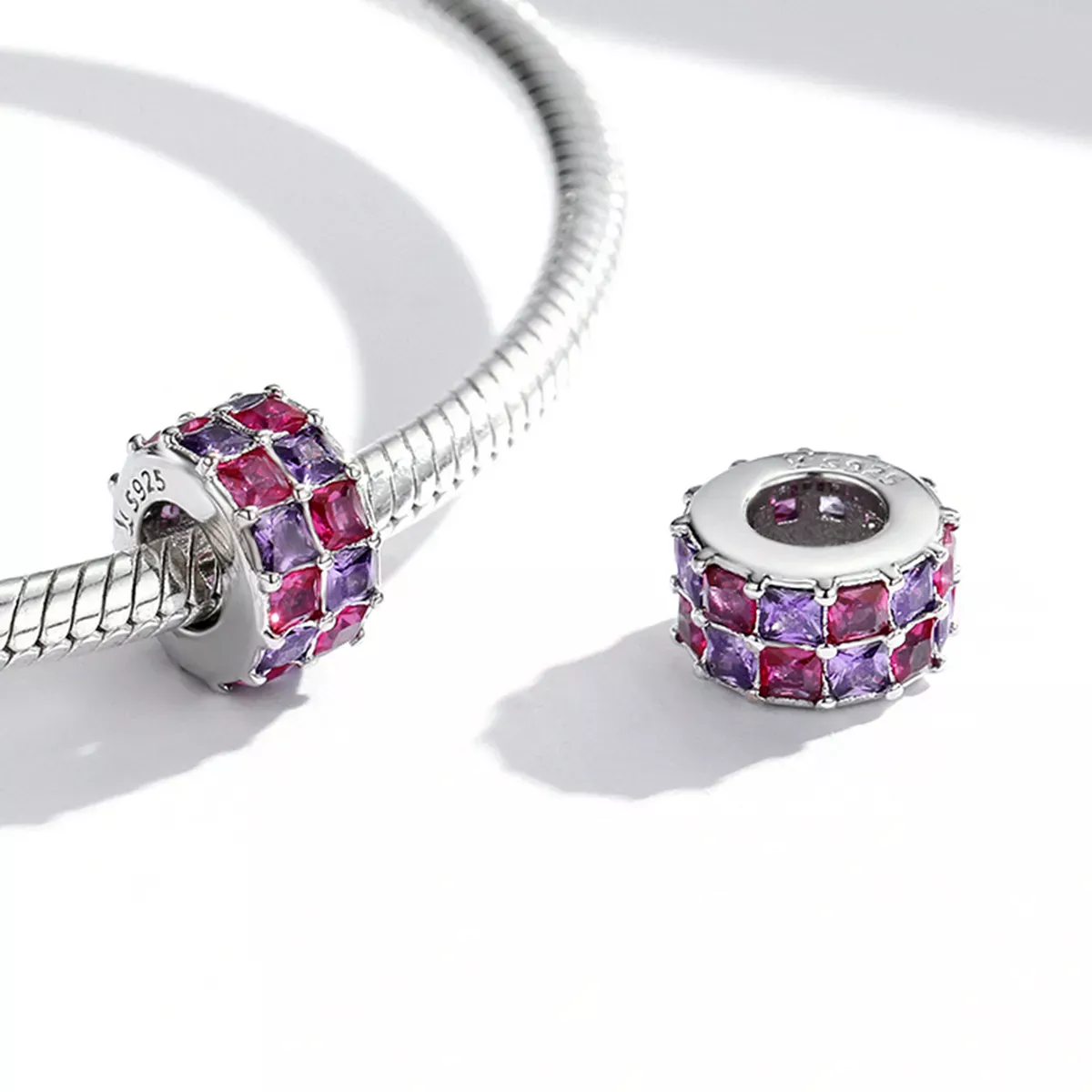 Pandora Style Colorful Spacer Charm - SCC1995
