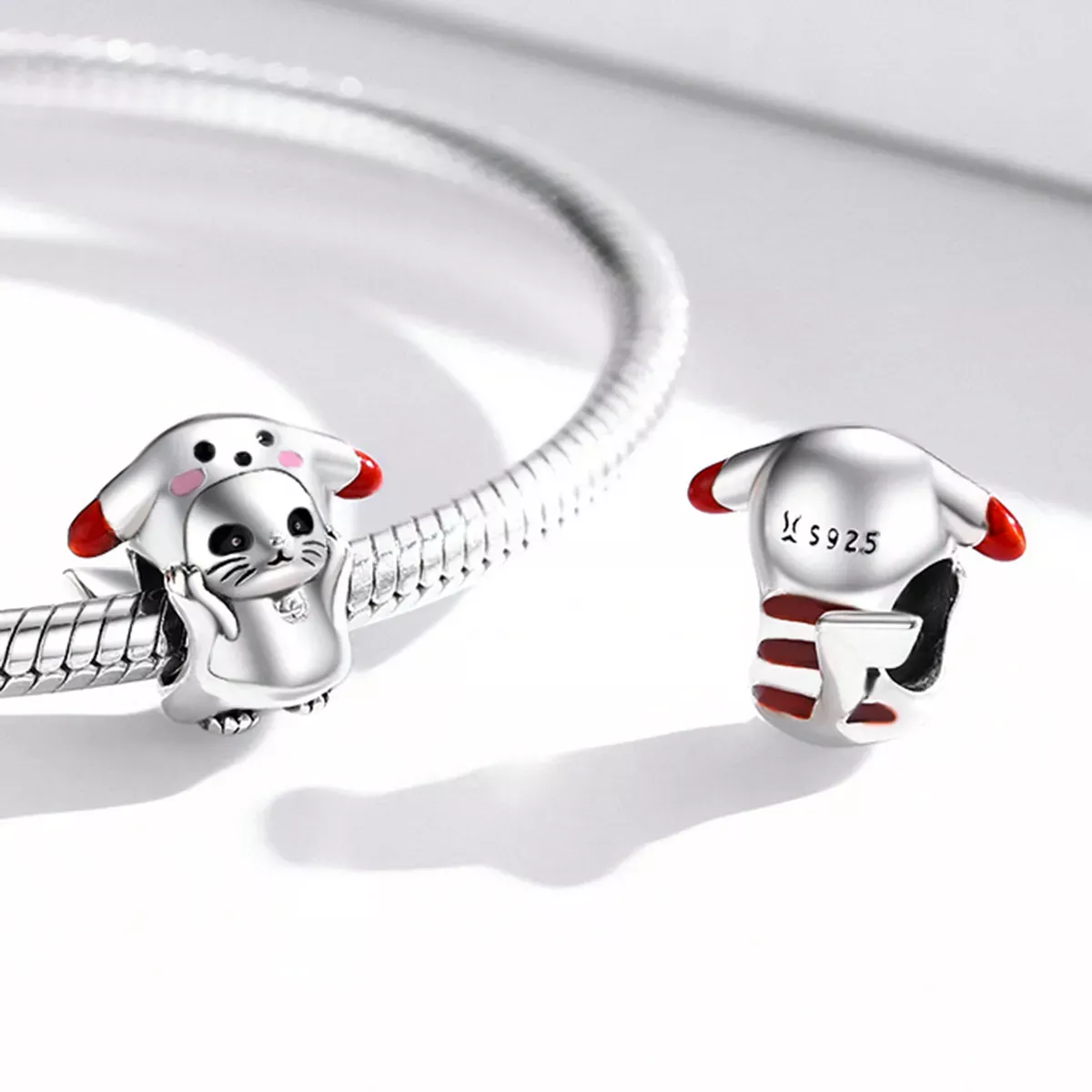 Pandora Style Cute Cat Charm - SCC2011
