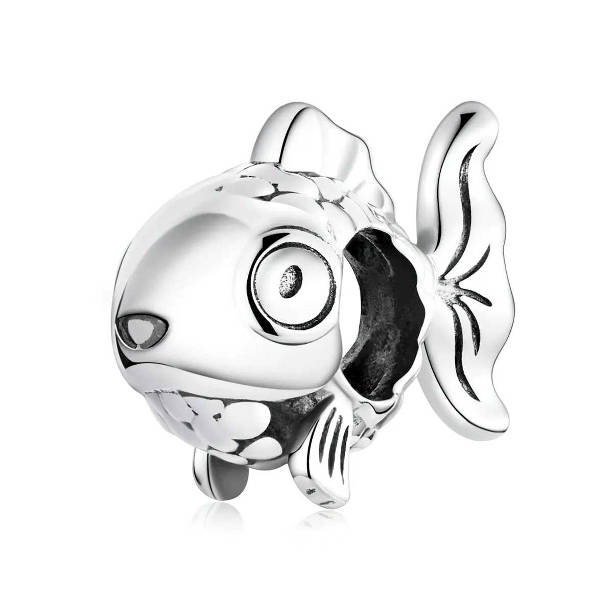 Pandora Style Cute Goldfish Charm - BSC543 Pandora Style Cute Goldfish Charm - BSC543