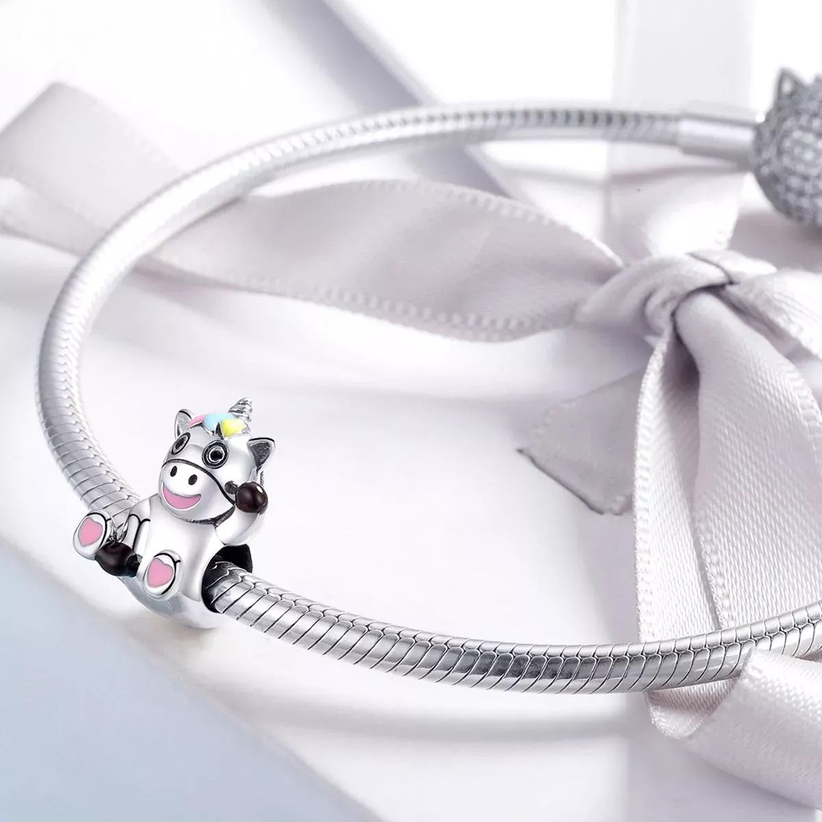 Pandora Style Cute Unicorn Charm - BSC041