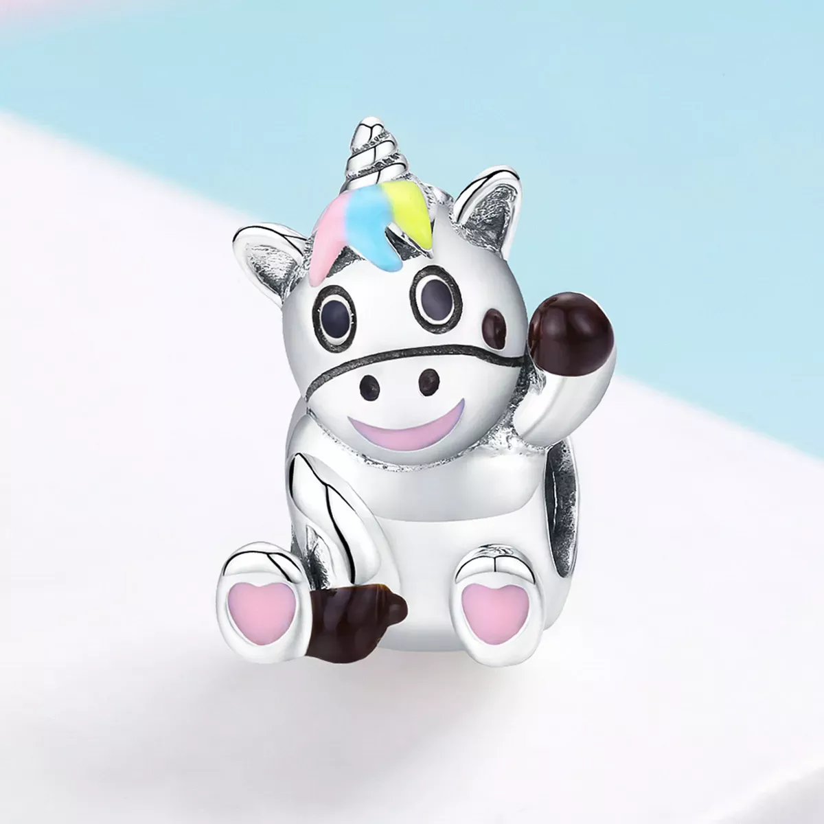 Pandora Style Cute Unicorn Charm - BSC041