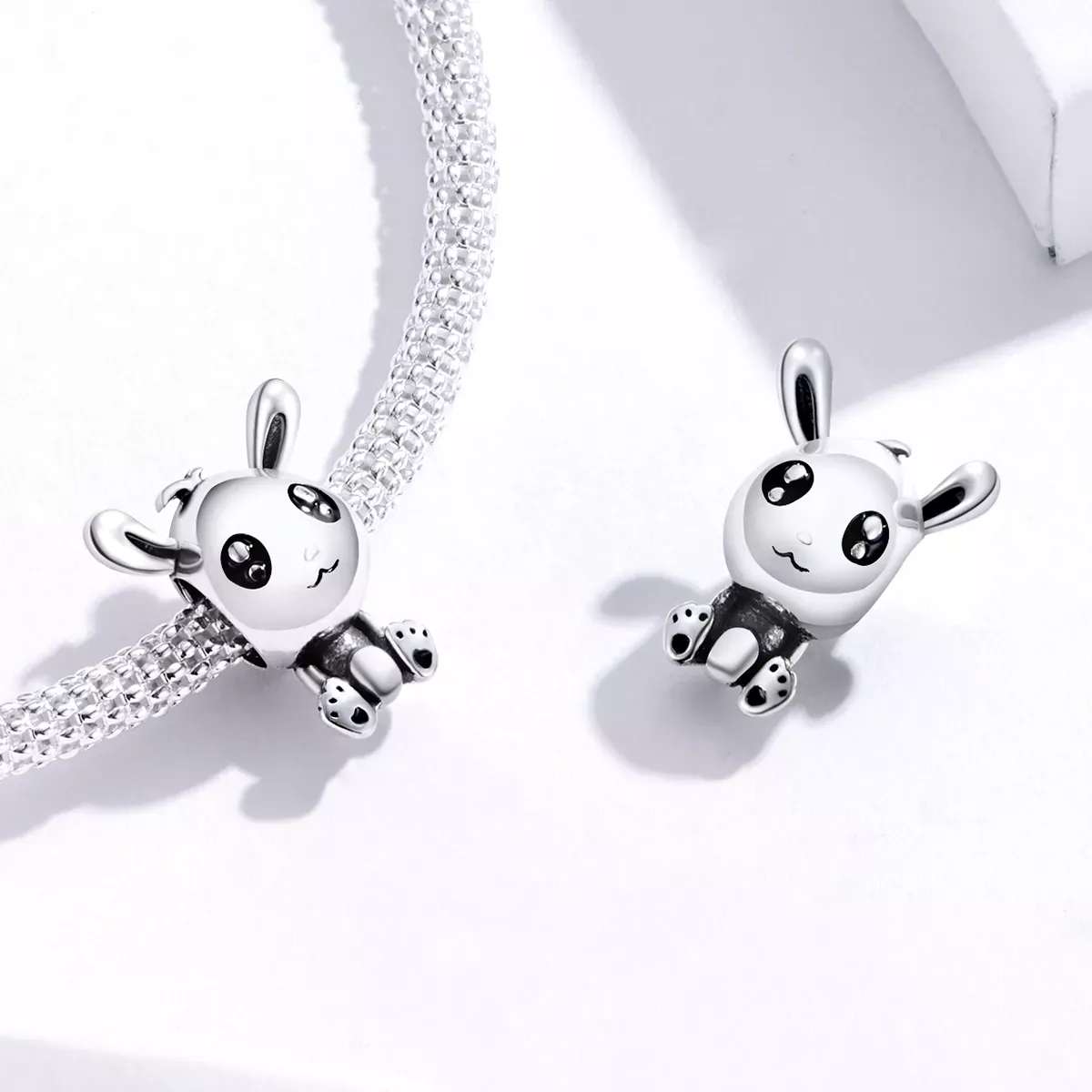Pandora Style Easter Bunny Charm - SCC1467