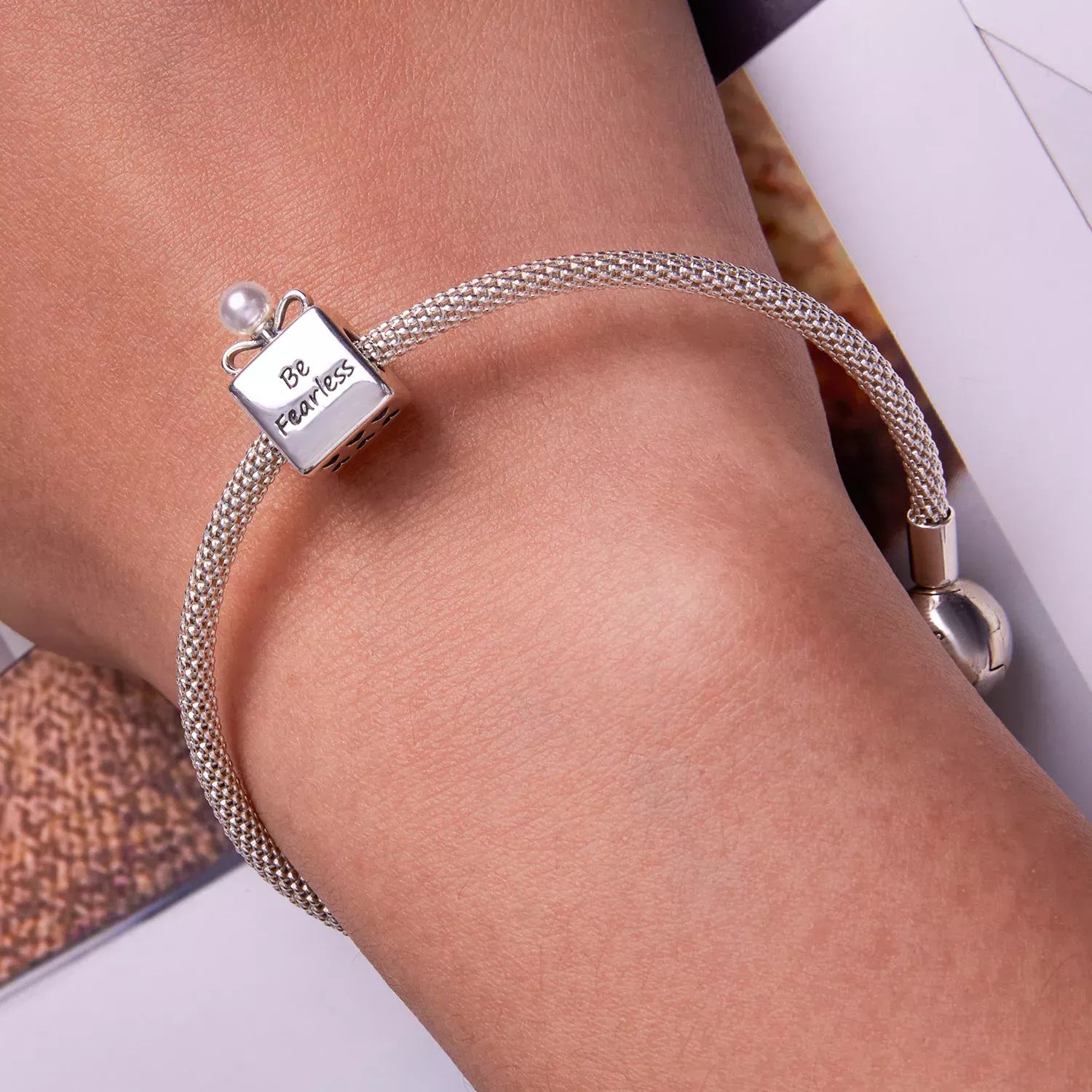 Pandora Style Exquisite Perfume Bottle Charm - SCC2273
