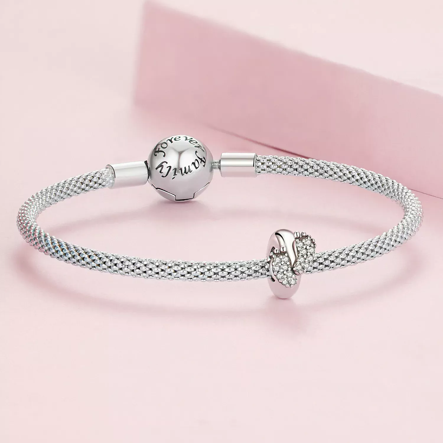 Pandora Style Feet Spacer Charm - BSC688
