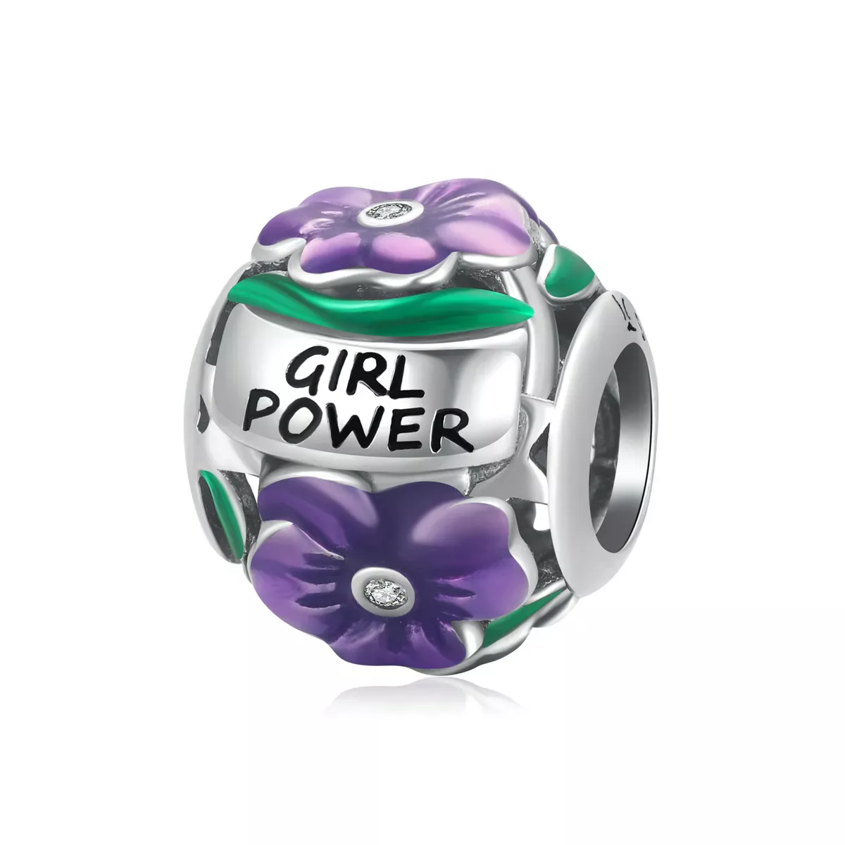 Pandora Style Feminine Power - Violet Charm - SCC2140