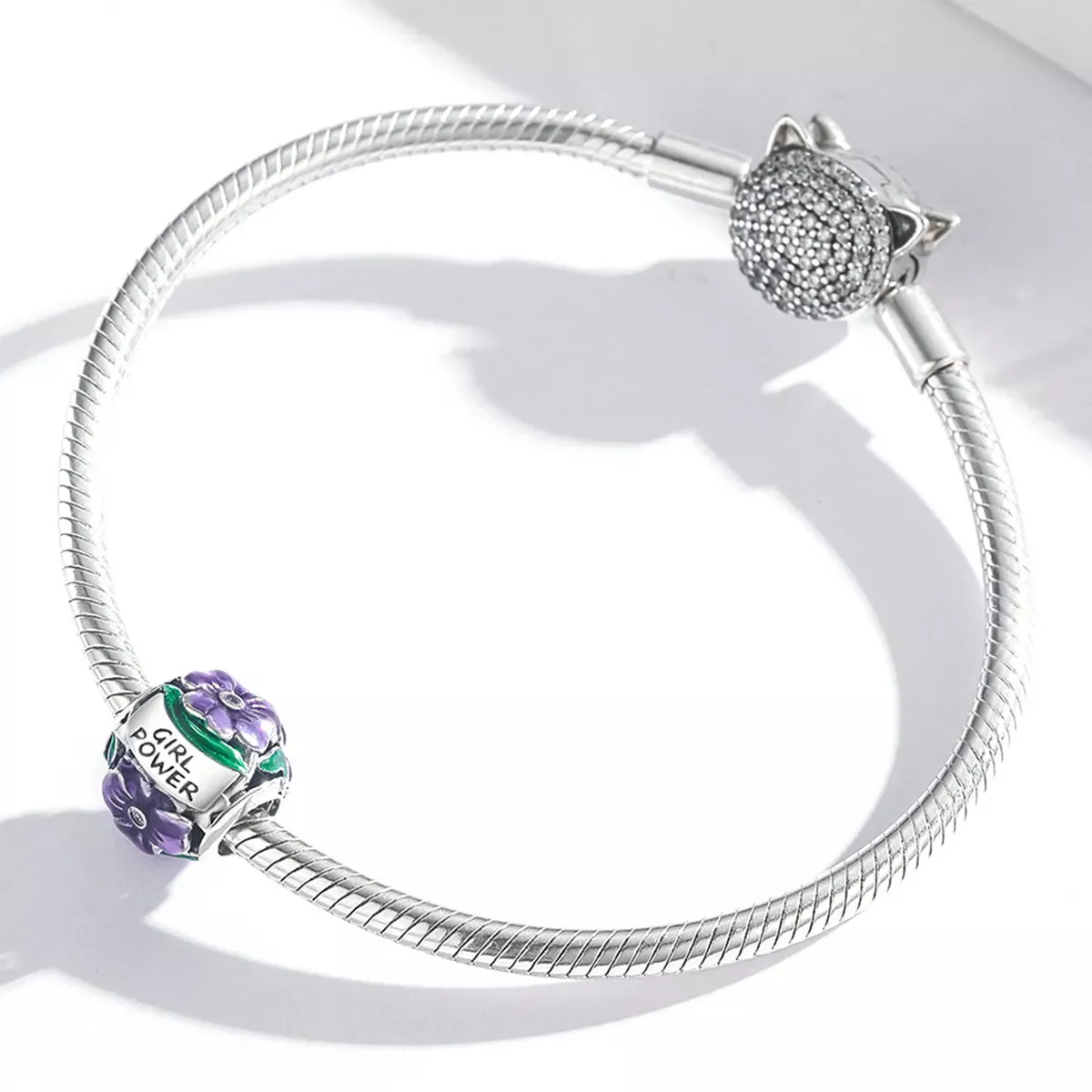 Pandora Style Feminine Power - Violet Charm - SCC2140