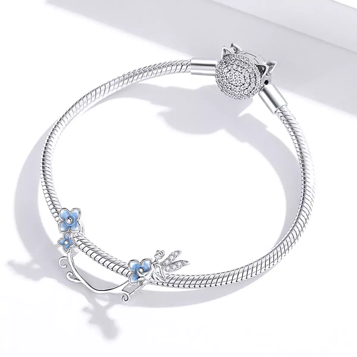 Pandora Style Flower Spirit Charm - BSC391