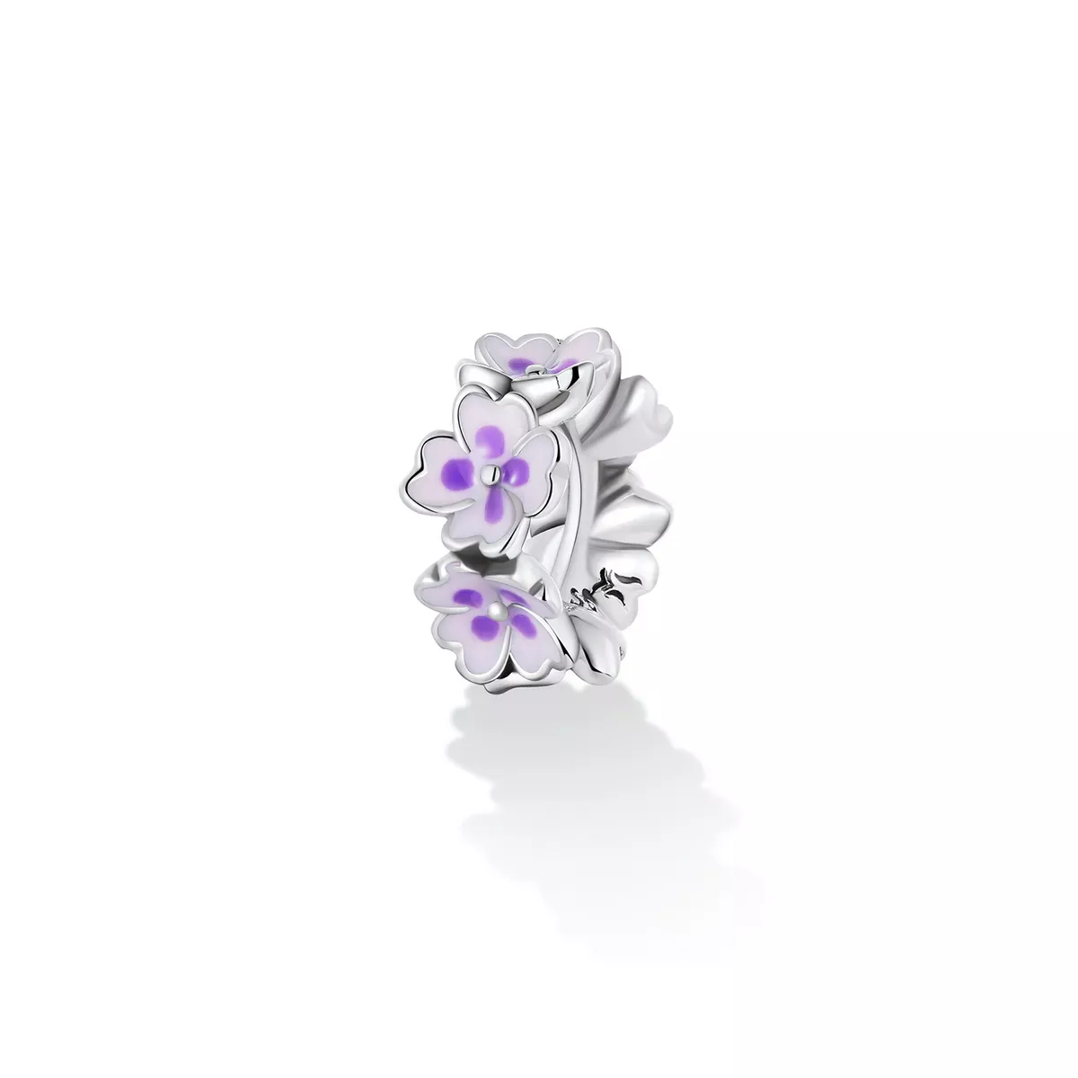 Pandora Style Flowers Spacer Charm - SCC2212