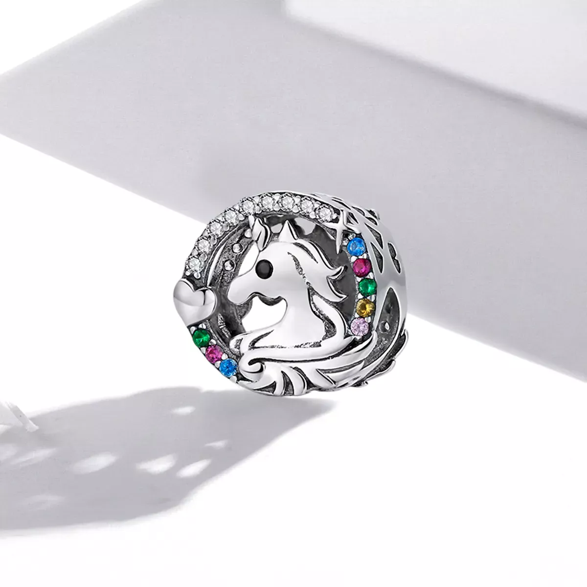 Pandora Style Flying Pony Charm - BSC476