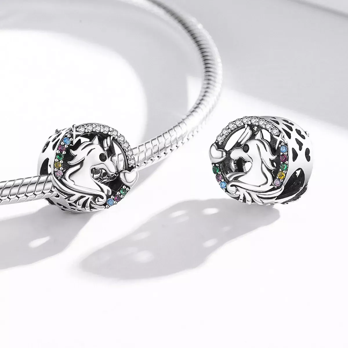 Pandora Style Flying Pony Charm - BSC476