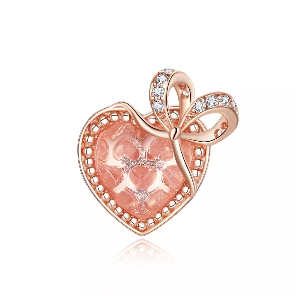 Pandora Style Gift of Love Charm - BSC398 Pandora Style Gift of Love Charm - BSC398