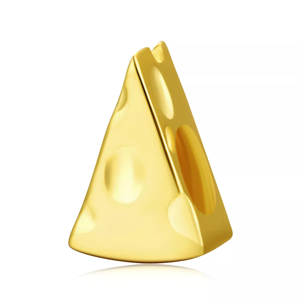 Pandora Style Golden Cheese Charm - SCC2016