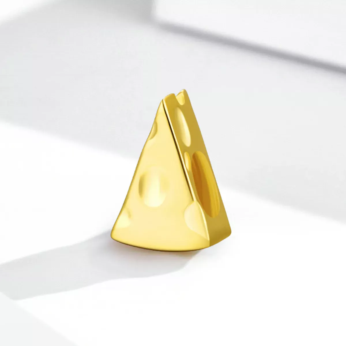 Pandora Style Golden Cheese Charm - SCC2016