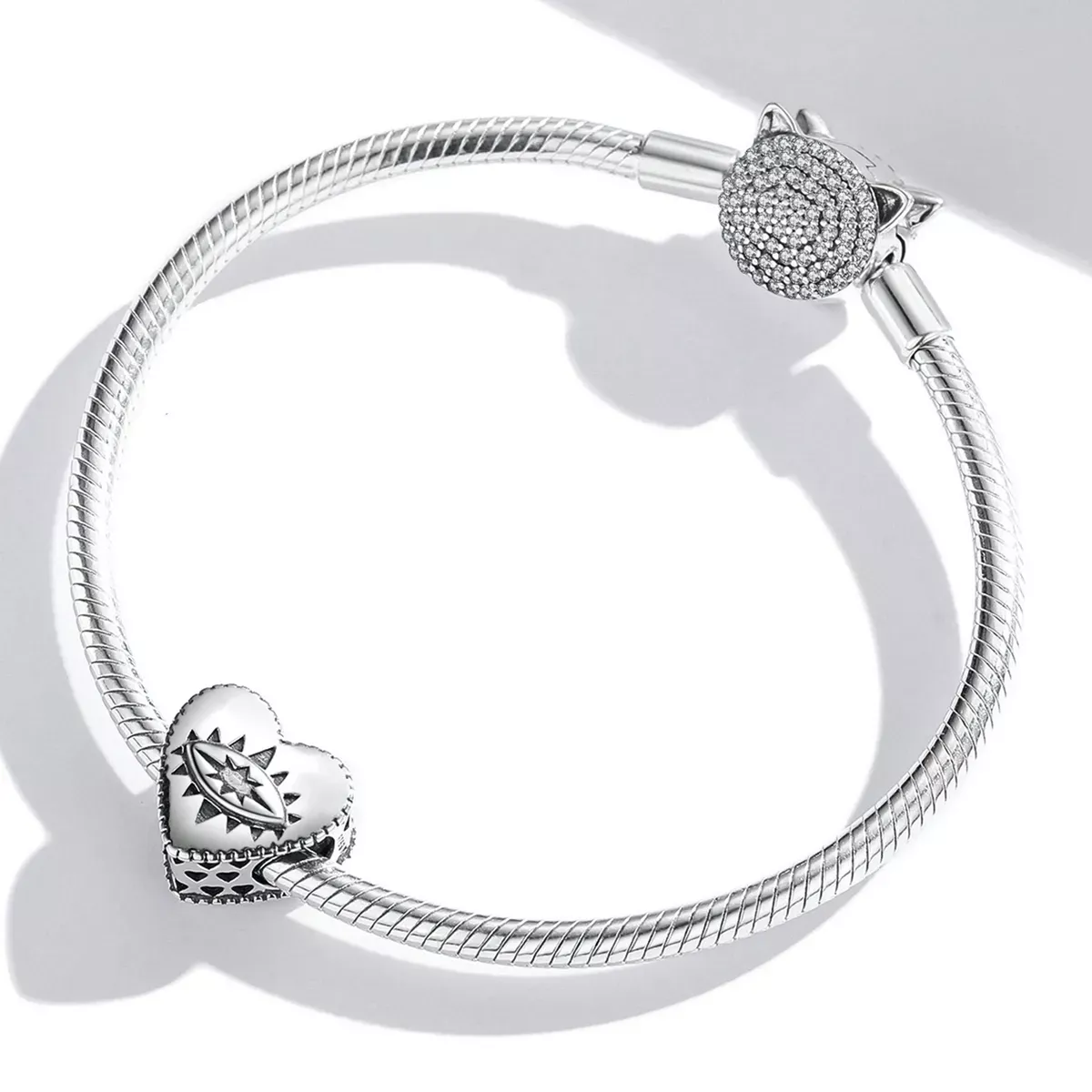 Pandora Style Heart Demon Eye Charm - SCC1987