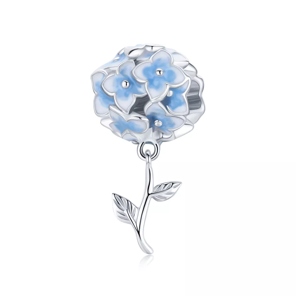 Pandora Style Hydrangea Charm - BSC392