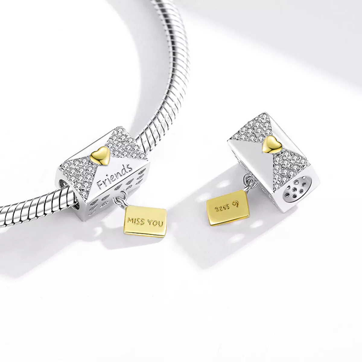 Pandora Style Intimacy - Envelope Charm - BSC468